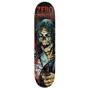 Zero Chris Cole Zombie Skateboard Deck:  Sports & Outdoors