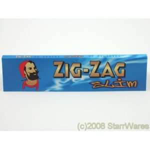  Zig Zag Blue Slim King Size Cigarette Rolling Papers   10 