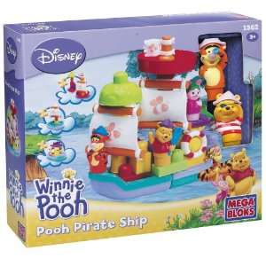  Pooh Pirate Ship by Mega Brands: Toys & Games