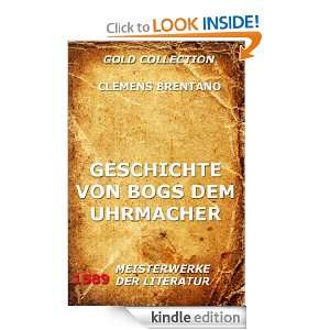 Geschichte von BOGS dem Uhrmacher (Kommentierte Gold Collection 