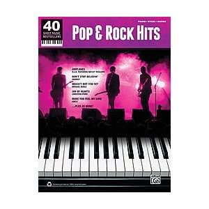   : 40 Sheet Music Bestsellers    Pop & Rock Piano: Musical Instruments