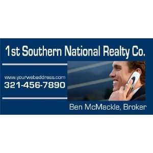  3x6 Vinyl Banner   Realty Company with Photo Everything 
