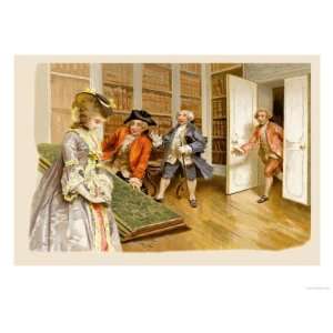  School for Scandal Caught Giclee Poster Print by Lucius 