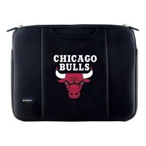  Chicago Bulls Black Neoprene Laptop Sleeve Sports 