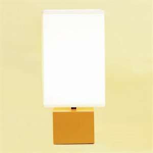  Lights Up! RS 271SO NAT Devo Square Table Lamp: Home 
