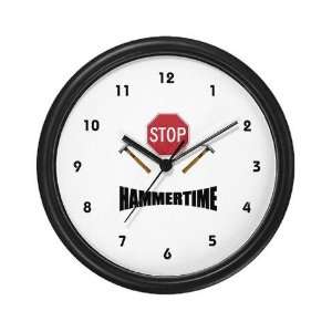  Hammertime Clock Funny Wall Clock by CafePress: Home 