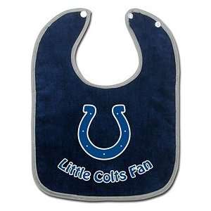  Indianapolis Colts Two Toned Snap Baby Bib: Sports 