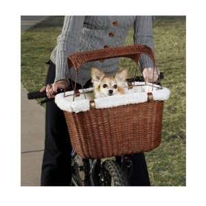  Dog Supplies Tagalong Wicker Pet Bicycle Basket: Pet 