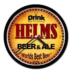  HELMS beer and ale cerveza wall clock: Everything Else