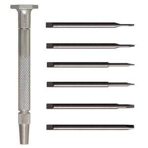  MOODY TOOL 58 0114 Slotted Screwdriver Set,Jewelers,7 Pc 