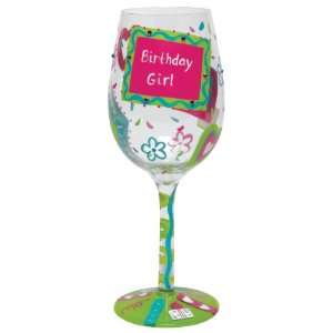 Lolita Love My Wine Glass, Birthday Girl Too: Kitchen 