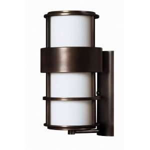   1905MT EST Saturn Large Outdoor Wall Sconce in Metr: Home Improvement