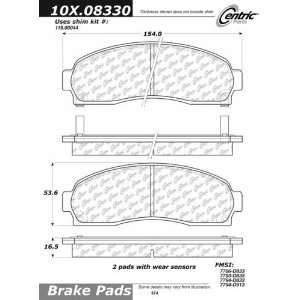  Centric Parts 105.08330 Ceramic Brake Pad: Automotive