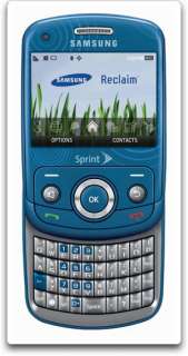   Reclaim M560 Phone, Ocean Blue (Sprint) Cell Phones & Accessories