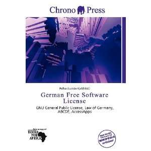  German Free Software License (9786200632340) Pollux 
