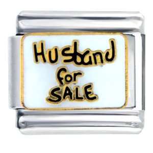  Husband For Sale Italian Charms Bracelet Link: Pugster 