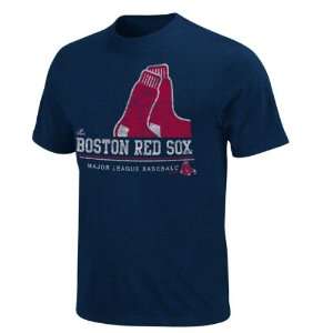  Boston Red Sox Navy The Submariner Heathered T Shirt 