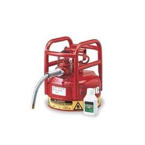   II Safety Can For Flammables   2 1/2 Gallon Red with 1 Hose   10660