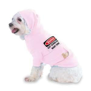 WARNING GOT GUINEA PIGS? WANT SOME? Hooded (Hoody) T Shirt with pocket 
