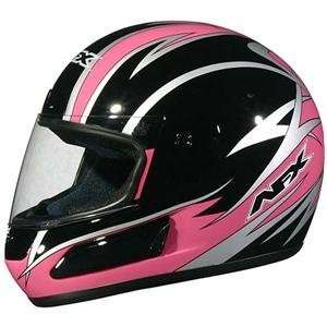  AFX FX 10 Big Head Helmet   X Large/Pink Multi Automotive