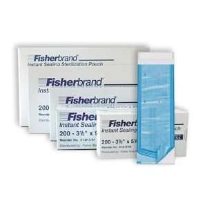 Fisherbrand Instant Sealing Sterilization Pouches, Size 3 1/2 x 9 in 