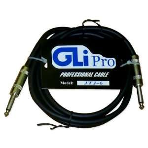  Brand New GLI Pro 6 Foot 1/4 Ts Male to Male 16 AWG 