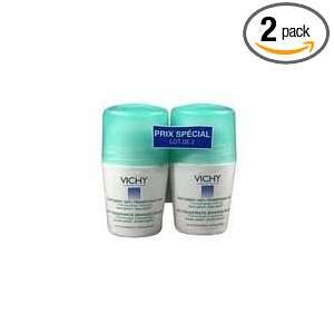 Vichy Deodorant 48 Hour Roll on Anti perspirant Intense Double Pack 2 
