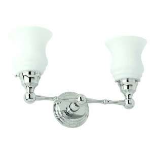   1182 ORB Double Light with Satin Etched Glass 1182: Home Improvement