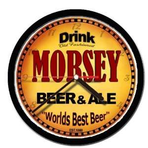  MORSEY beer and ale cerveza wall clock: Everything Else