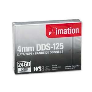 imation 11737   1/8 DDS 2 Cartridge, 125m, 12GB Native/24GB Compressed 