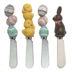  Easter Candy Cheese Dip Set of 4 Spreader by Boston 
