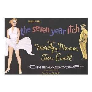  Seven Year Itch Movie Poster, 37.75 x 26 (1955)
