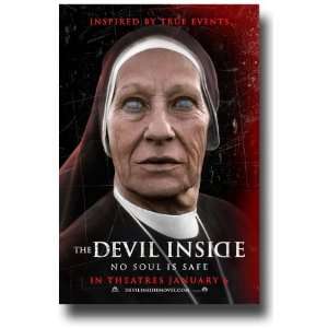  The Devil Inside Poster   2012 Movie Teaser Flyer   11 X 