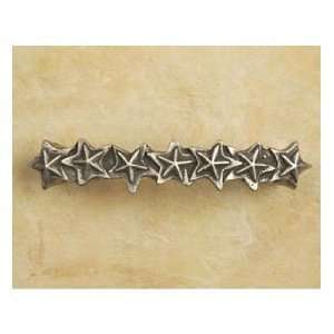 Anne At Home Cabinet Hardware 846 Star Pull Pull Black with Verde Wash