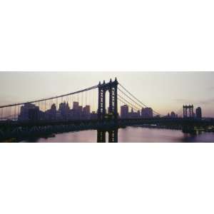 Manhattan Bridge, East River, Manhattan, New York City, New York State 