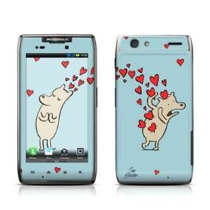 Heart Attack Design Protective Skin Decal Sticker for Motorola Droid 