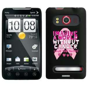  Save the Tatas   A World Without Cancer design on HTC Evo 