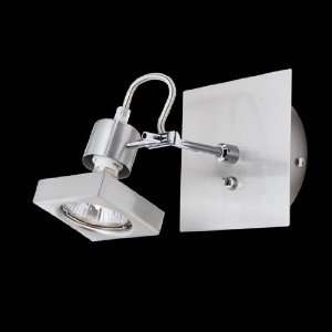   Nickel Chrome Technos Sconce 1Lt Satin Nickel Chrome