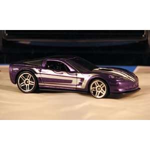  2010 Hot Wheels Mystery Cars 2009 Corvette ZR1 purple 