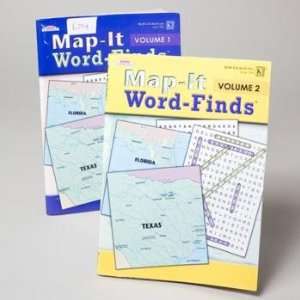  Map It Word Finds Book Case Pack 24: Everything Else