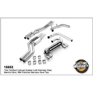 MagnaFlow 16602 Stainless Steel Cat Back Exhaust System 2001   2006 