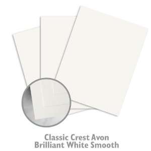   CREST Avon Brilliant White Paper   2000/Carton