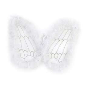  White Marabou Angel Wings Toys & Games