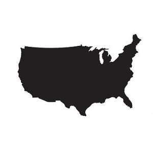  PBteen US Map Decal