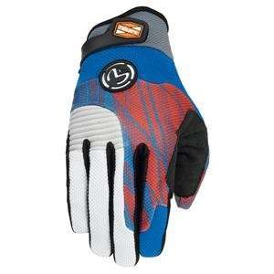    Moose Racing Sahara Gloves   3X Large/Red/White/Blue: Automotive