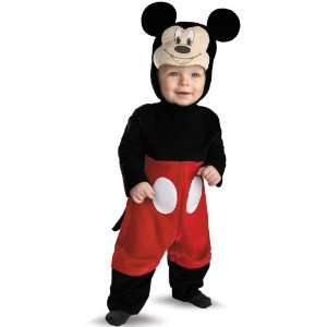   Mouse Infant Costume / Black/Red   Size 12/18 Months 