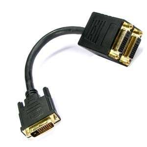  SF Cable, 1ft DVI D Splitter 1M (24+1)/2F Electronics