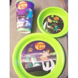   Lenticular Tablesetting ~ Mad Scientist (Plate, Bowl, Tumbler) Baby