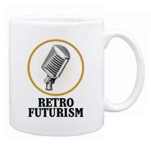  New  Retro Futurism   Old Microphone / Retro  Mug Music 