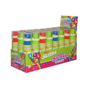 Skittles Sour Spray Candy 24 Pack:  Grocery & Gourmet Food